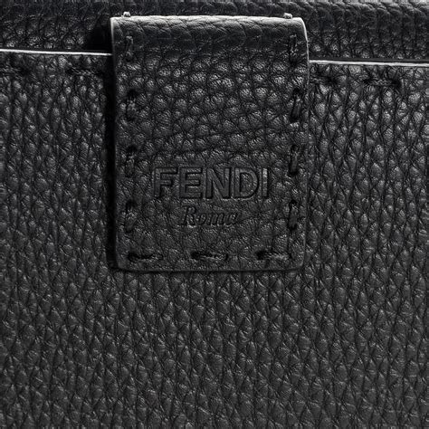 new fendi selleria black leather wallwt|Selleria Wallet .